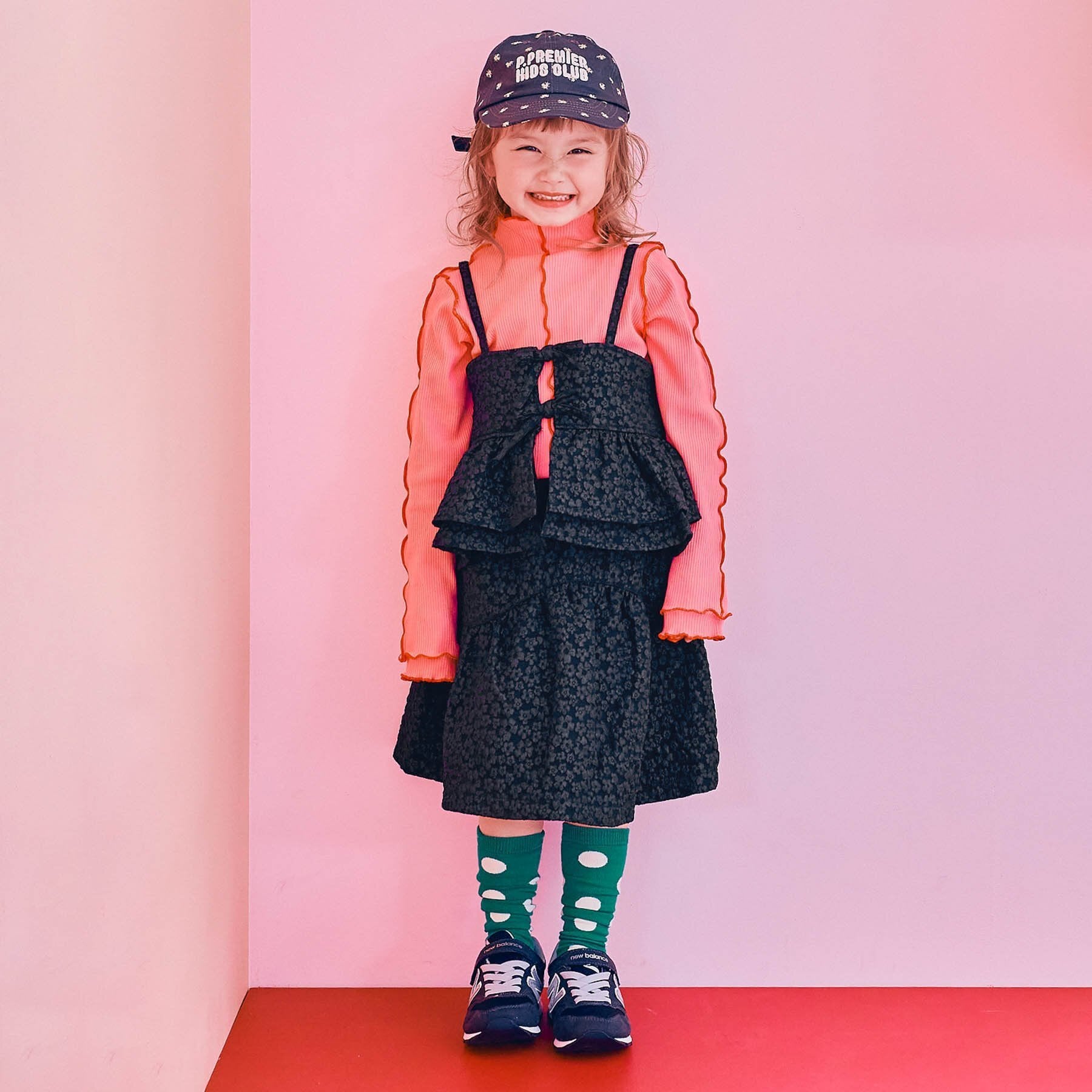 【26AW】3WAYジャガードジャンパードレス (80/90/100/110/120/130/140)