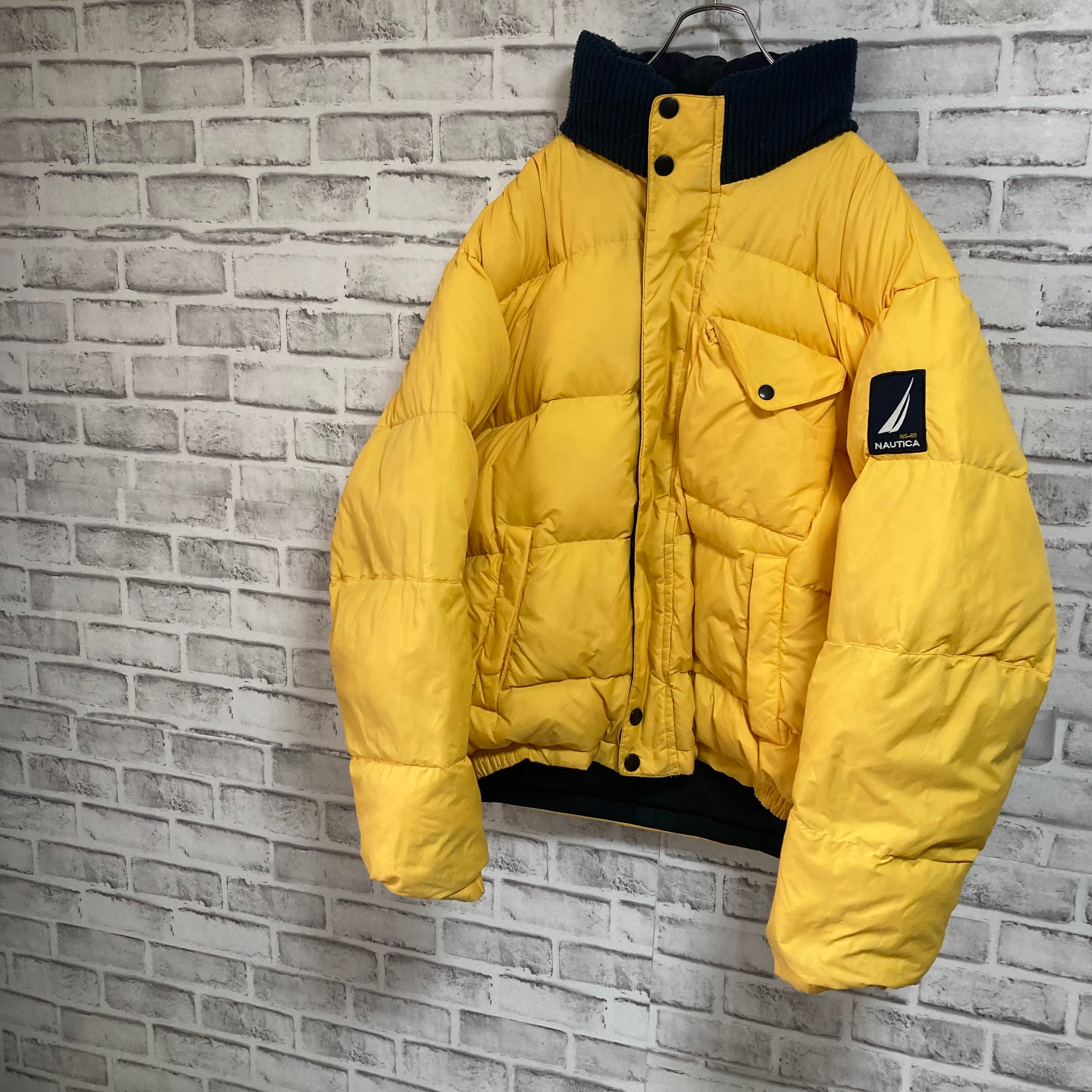 NAUTICA】 Down Jacket L相当 ノーティカ リバーシブル ダウン ...