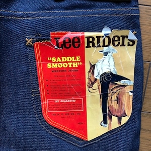 NOS(デッド品) Lee Riders 200 米国製 Saddle Smooth 32-34