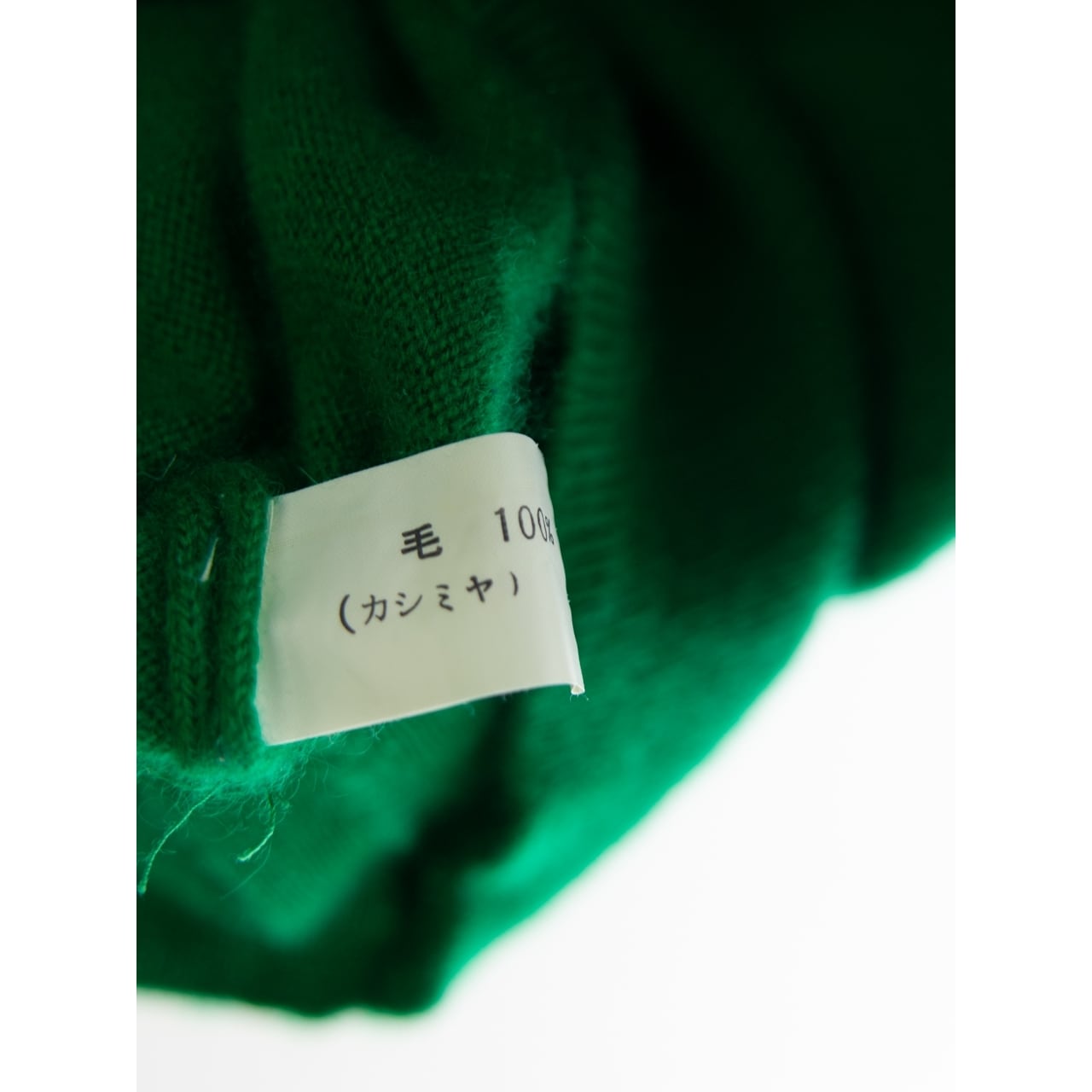 【Unknown Brand】100% Cashmere Crew Neck Sweater（カシミヤクルーネックセーター ニット）