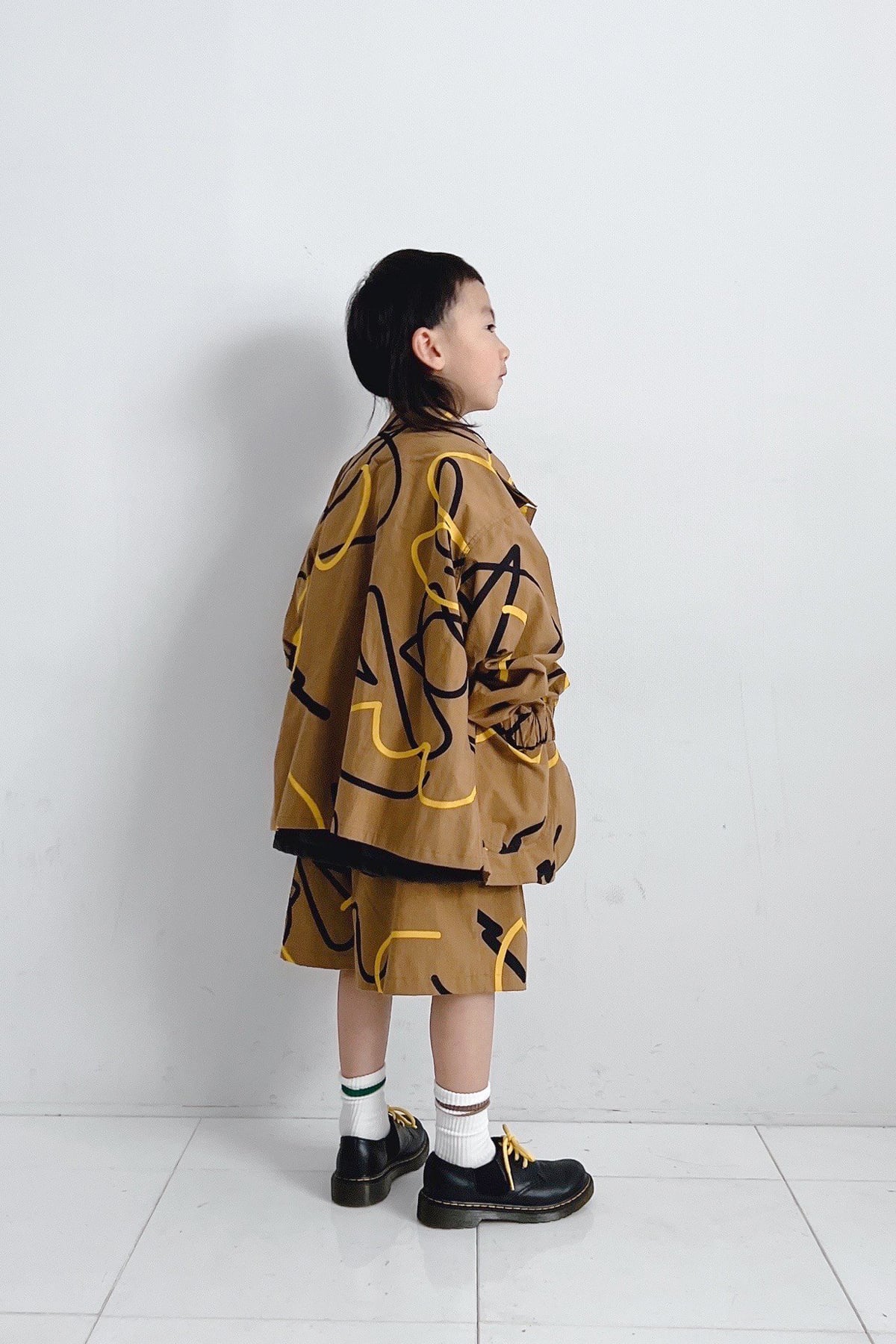 MIN-NANO×frankygrow】PATTERNED COVERALL - HORSE CLOTH VINTAGE / 1