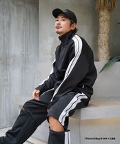 【#Re:room】SIDE LINE TRACK JACKET［REJ106］