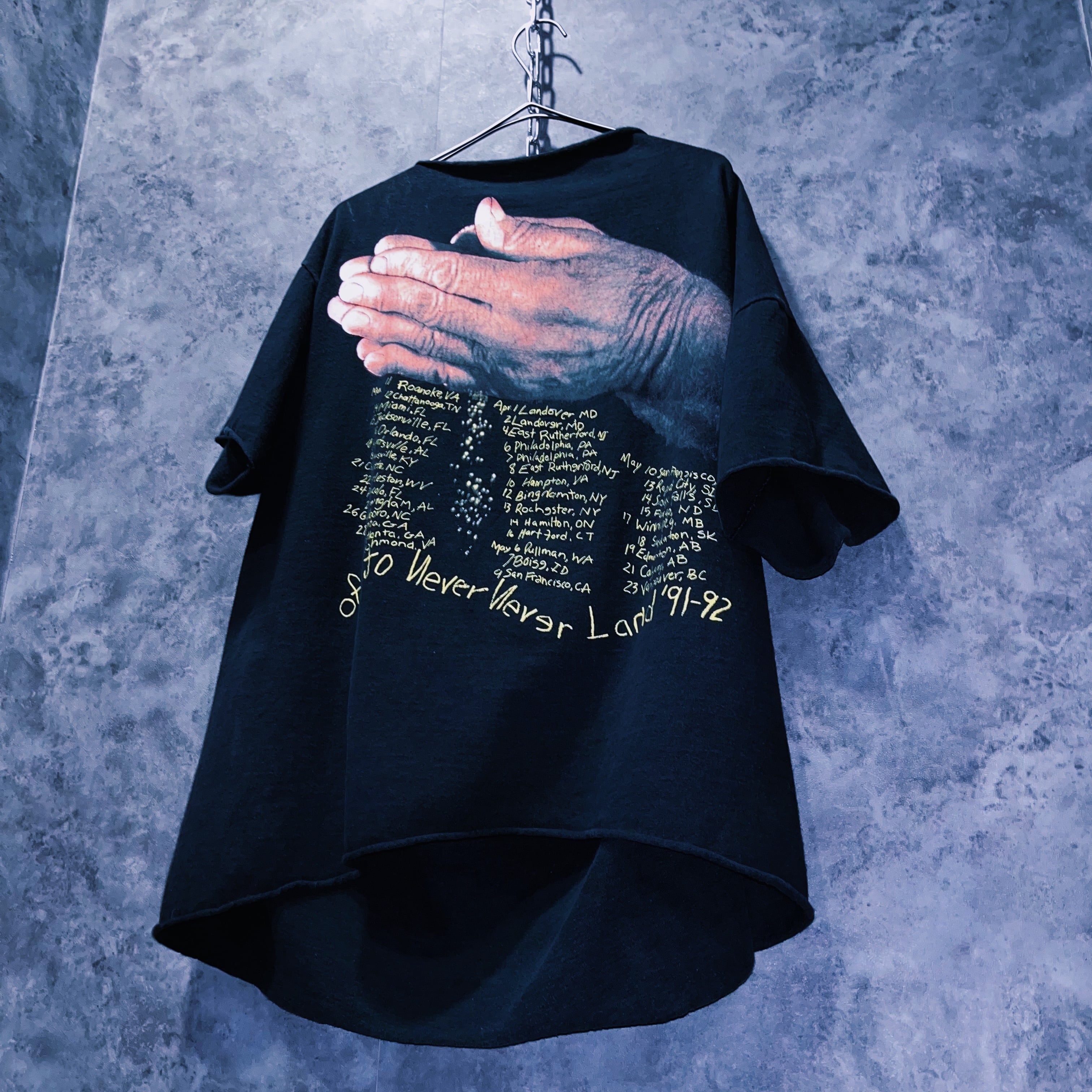 doppio】special 90's vintage “METALLICA” Enter sandman print