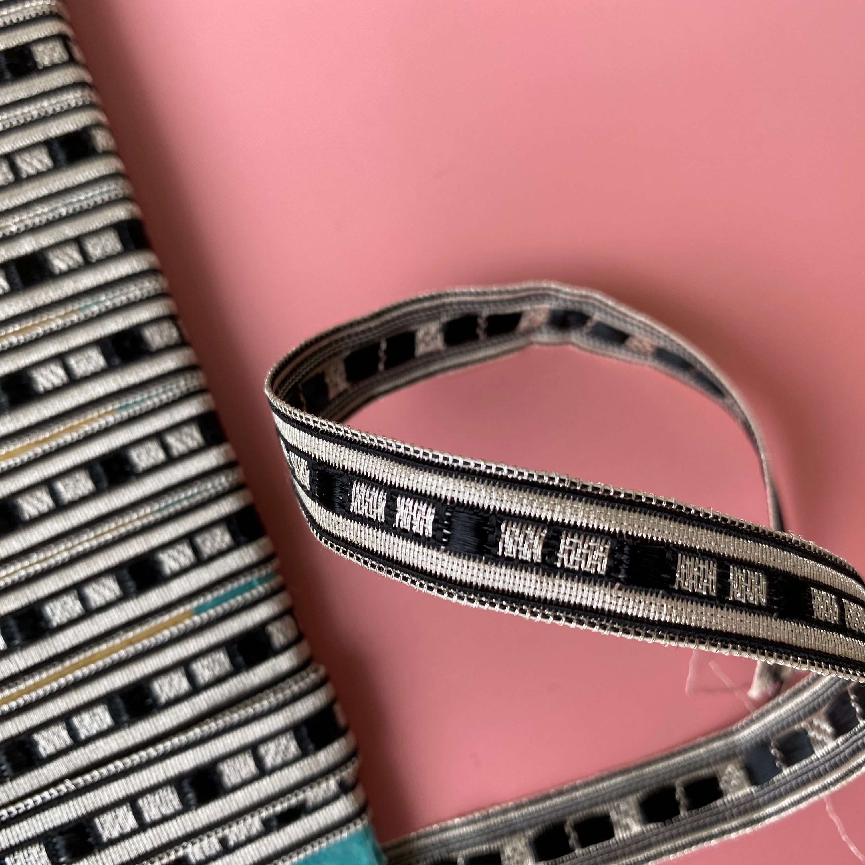 France アンティークメタルリボン (ラダーa） / de0017 | Petit Musée