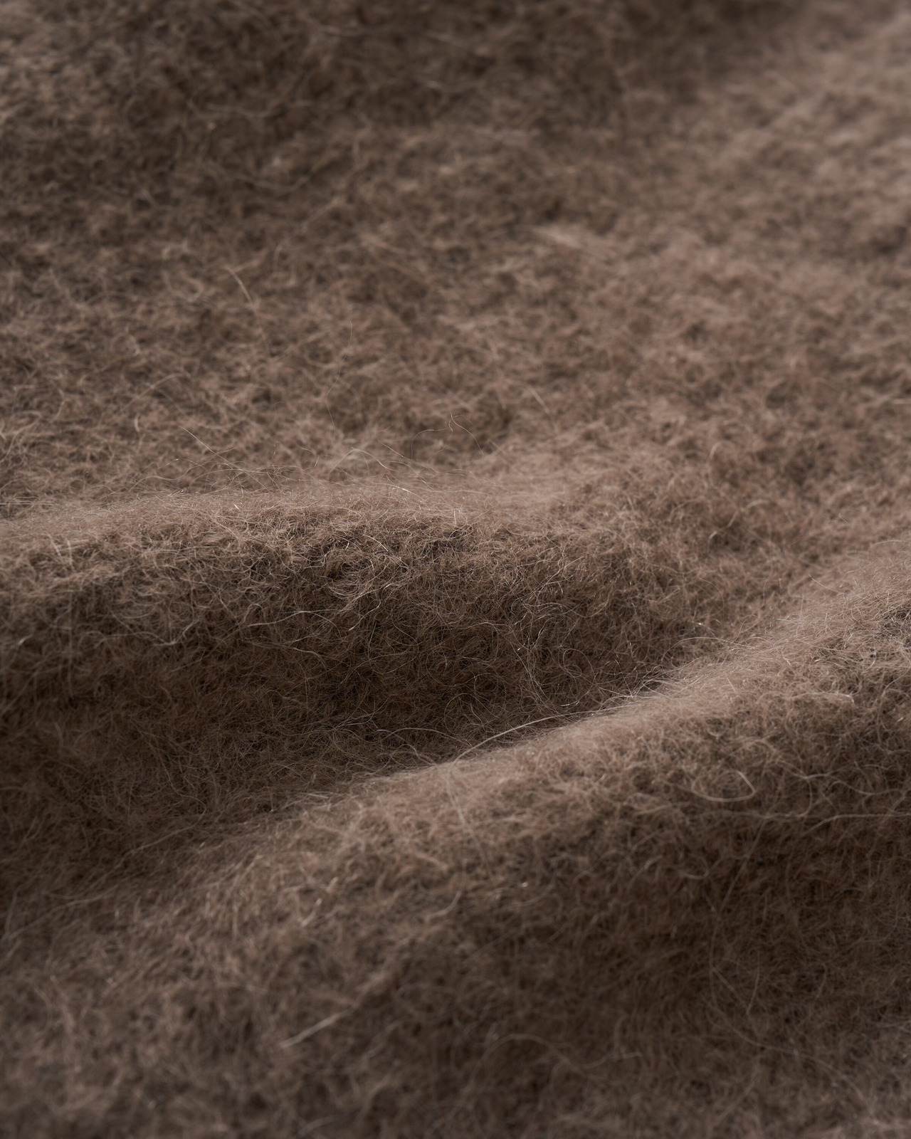 Fluffy Alpaca Polo Knit