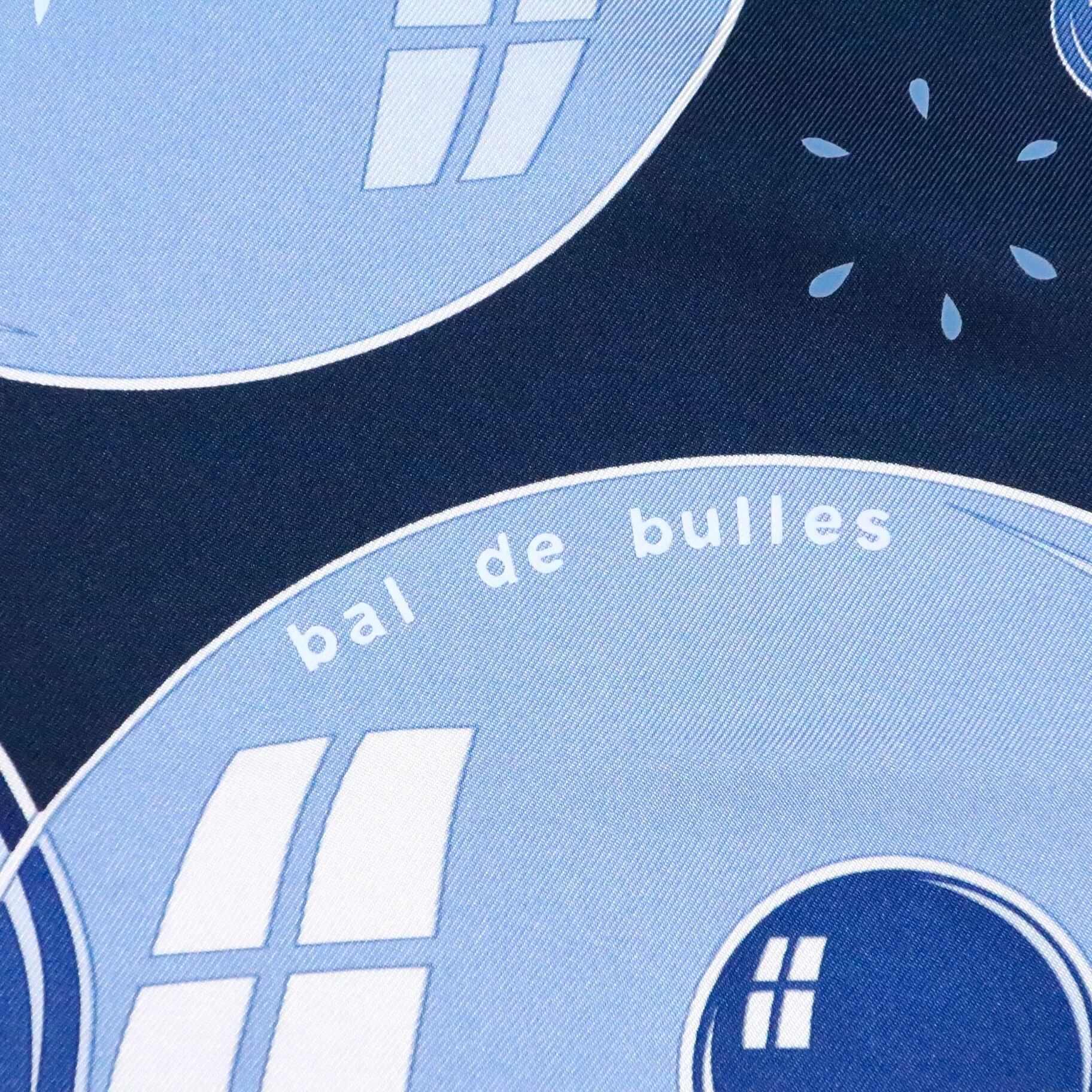 HERMES エルメス ニット ツイルレーヌ bal de bulles ツイルレーヌ bal de bulles ニット タートルネック カシミヤ シルク