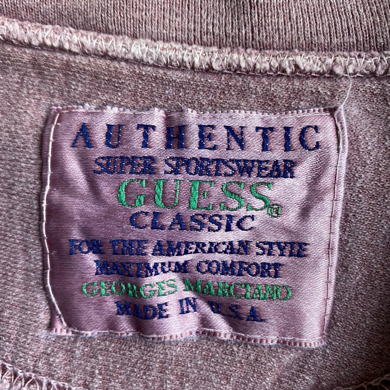 90年代 USA製 GUESS RANCH ゲス スウェットシャツ メンズXL