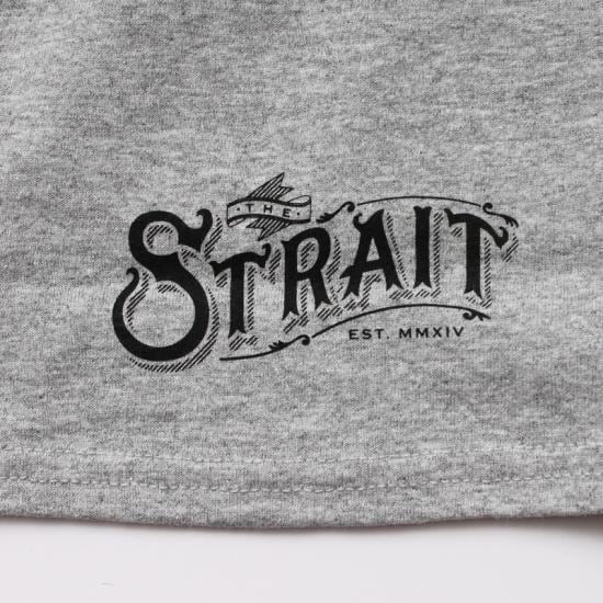 STRAIT POCKET T-SHIRTS #T.GREY