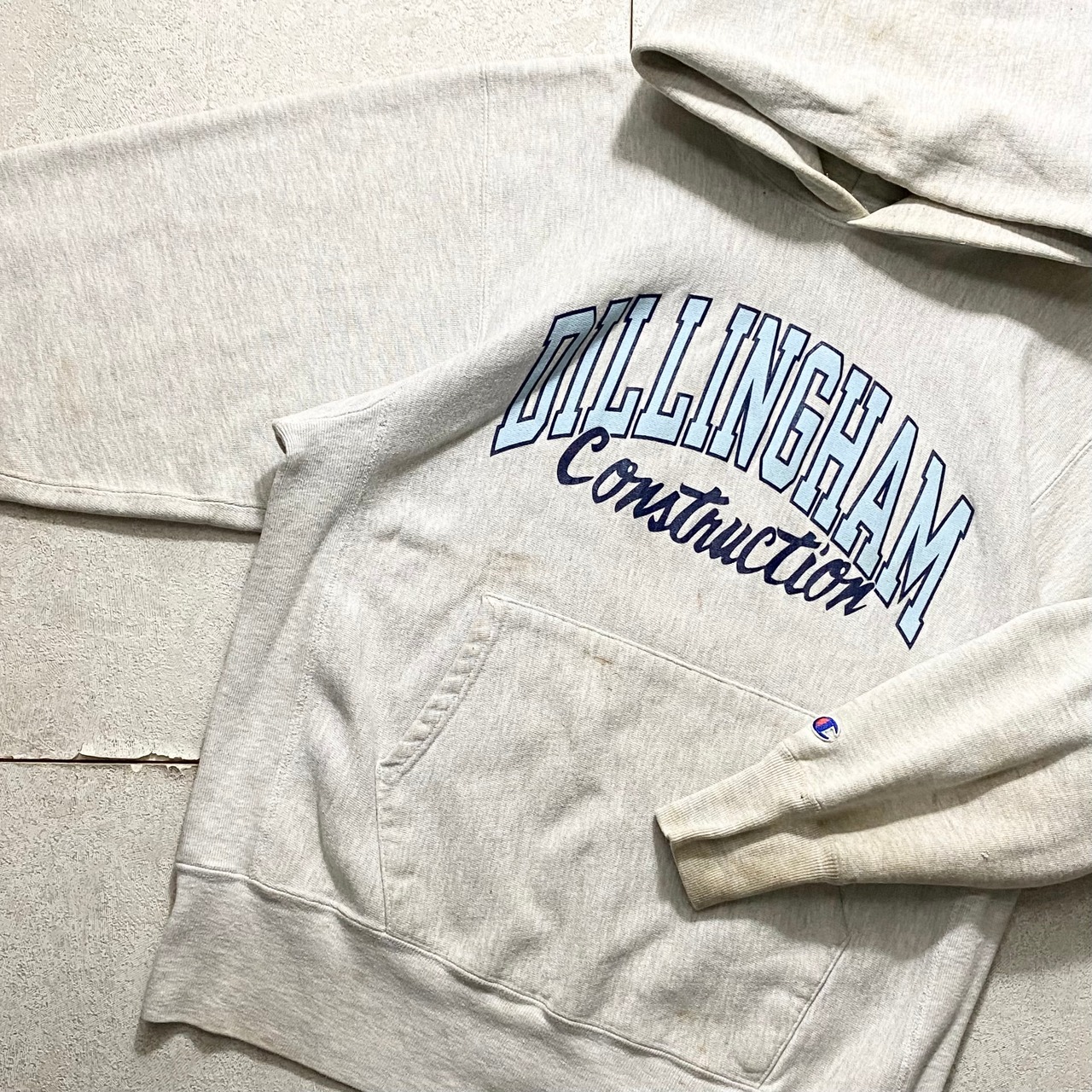 vintage 1990’s CHAMPION sweat parka “reverse weave”