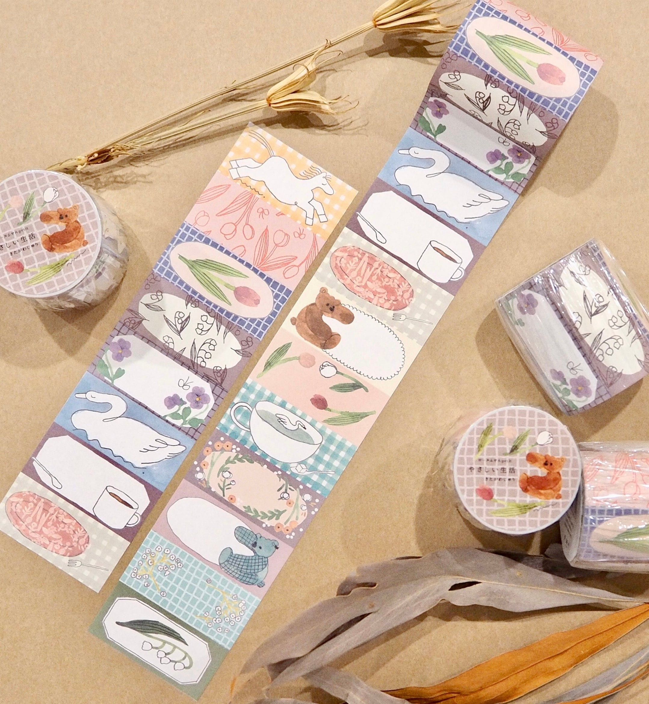 ロールふせんpetit《やさしい生活》