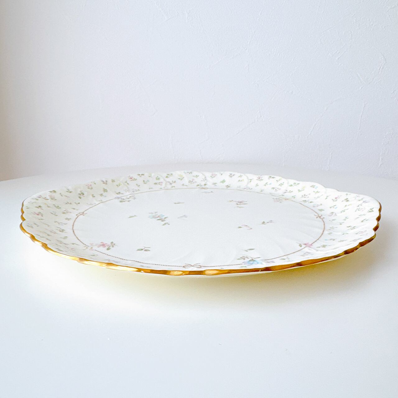 ナルミ　HELIOS 新品　18点 NARUMI ナルミ HELIOS 小花とリボンのケーキプレート | piéce antique