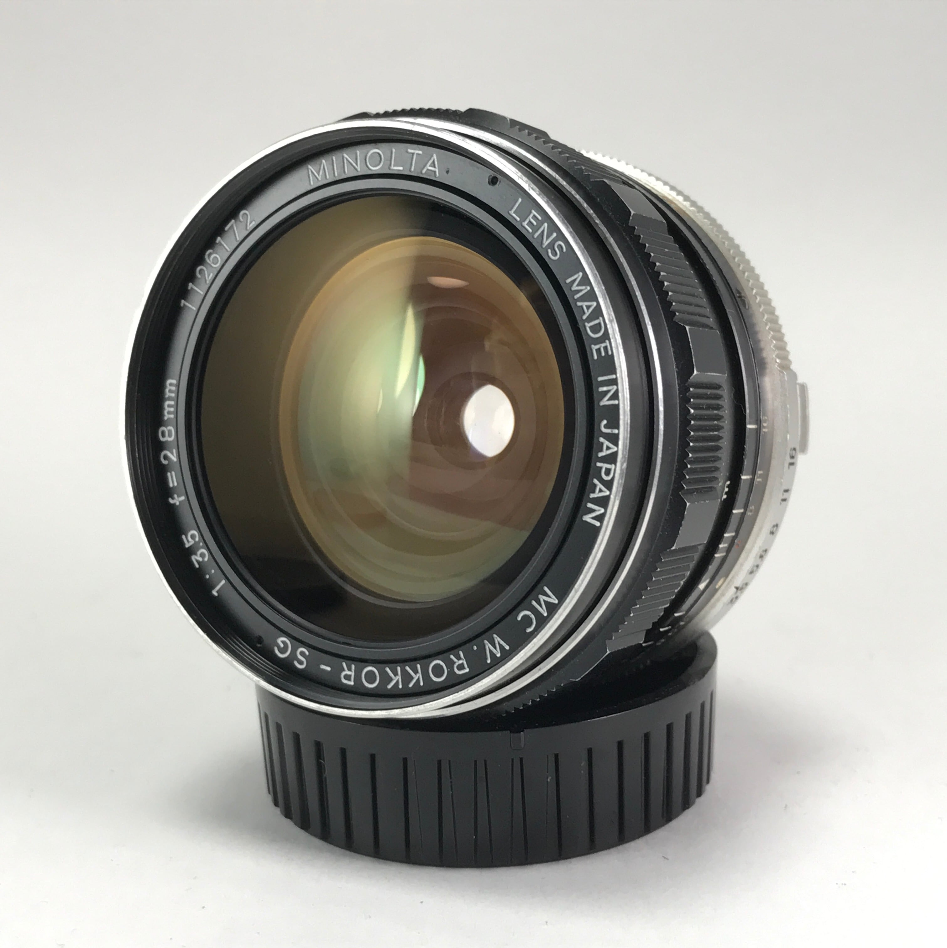 【美品】ミノルタ MC W.Rokkor-SG 28mm F3.5