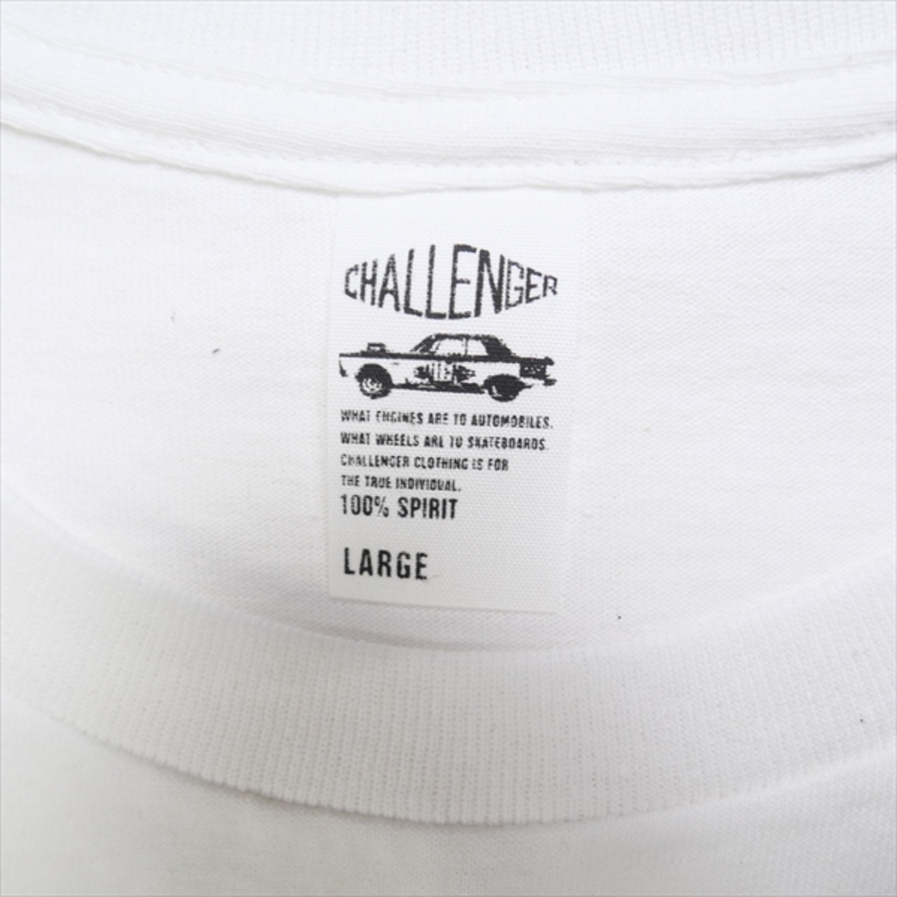 Size【L】 CHALLENGER チャレンジャー Kode Talkers Tee White Tシャツ 