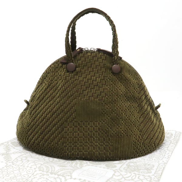 ミナペルホネン　minapherujonen 　ベルバッグ　bell bag 小ハンドバッグ