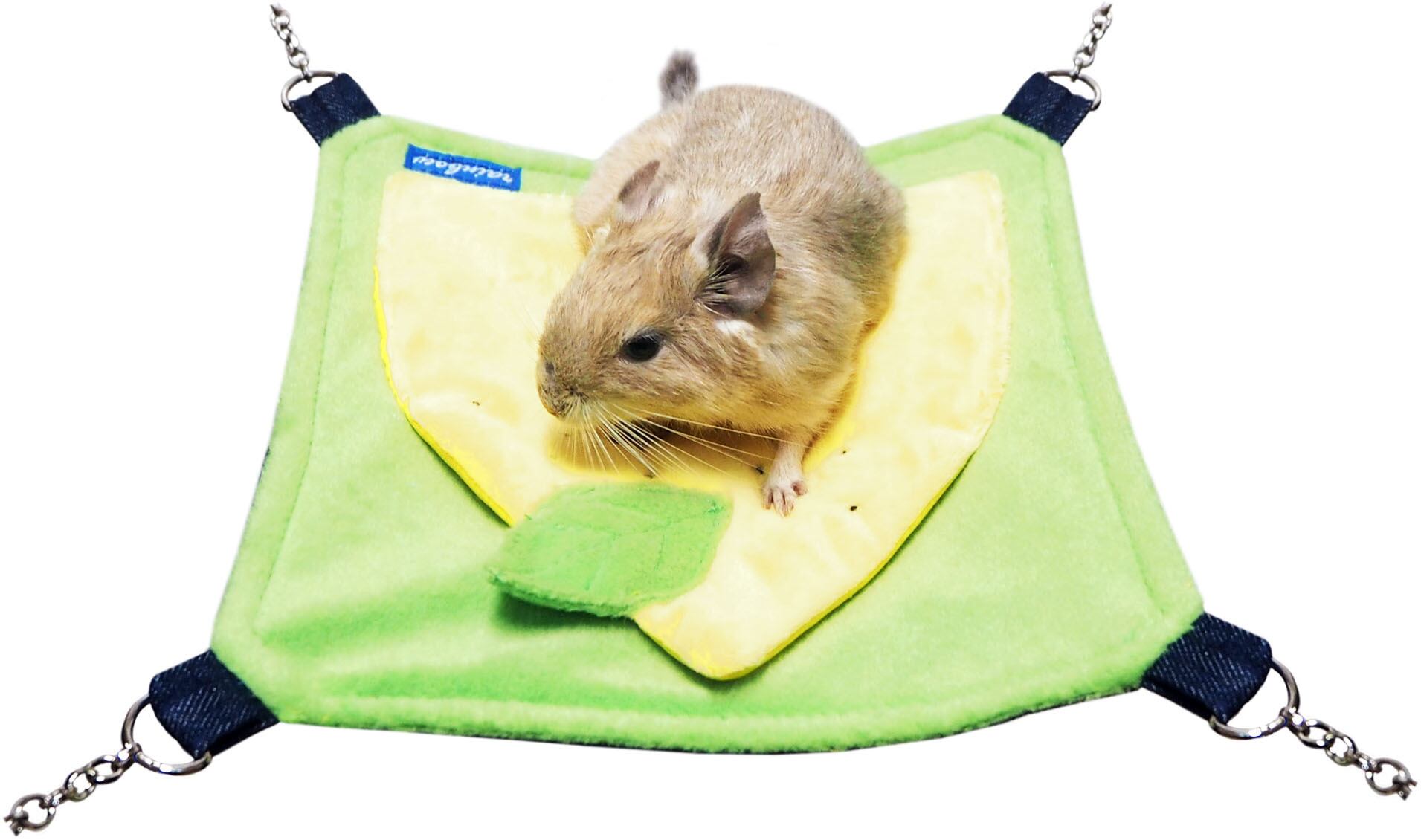 【小動物】プチ・フルーツ ハンモック りんご / もも / レモン