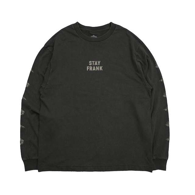 STAY FRANK.L/S T-shirts | fade gry