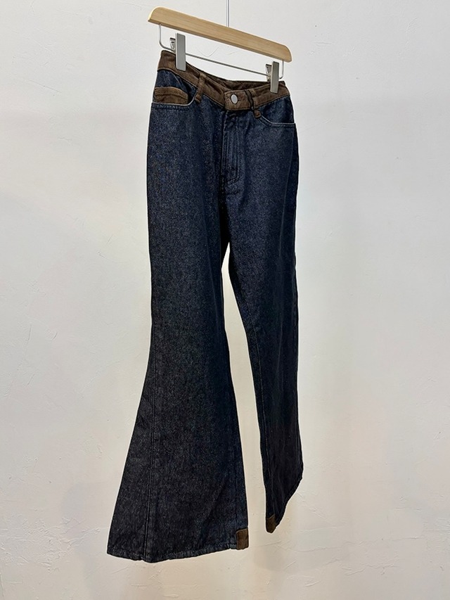 Denim Baggy Pants/ BLACK