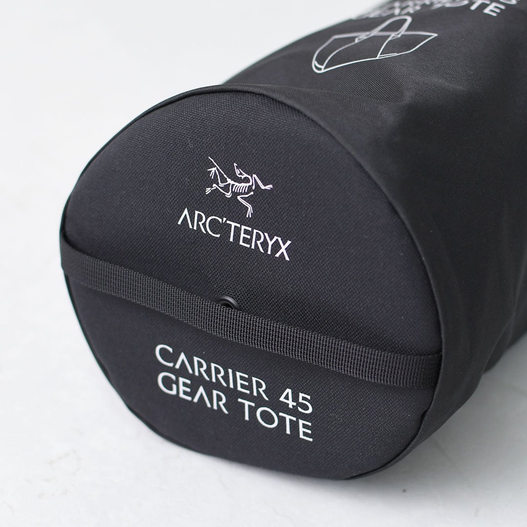 ポ*ト様 アークテリクス キャリア45ギアトート 黒 新品未使用 ARC'TERYX [アークテリクス正規代理店] Carrier 45 Gear Tote