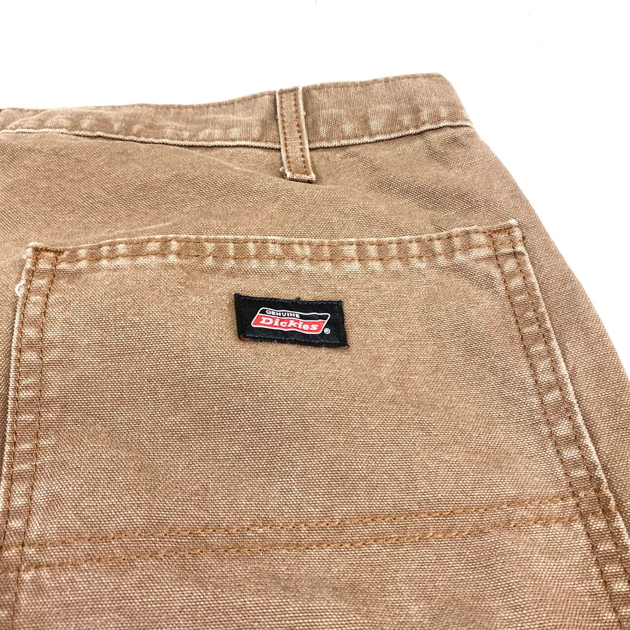 Dickies ディッキーズ ダック地 ペインター ワークパンツ ブラウン 