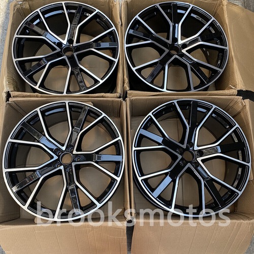 22インチ NEWスタイルホイール 2016+ アウディ Q7 Q8 RS Q7 RS Q8 22X10 オフセット 21 BRN-1468