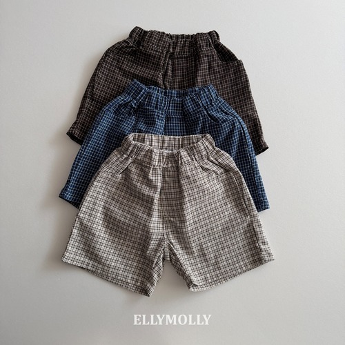 [予約][送料無料]≪ELLY MOLLY≫Day Fit Check Shorts 429