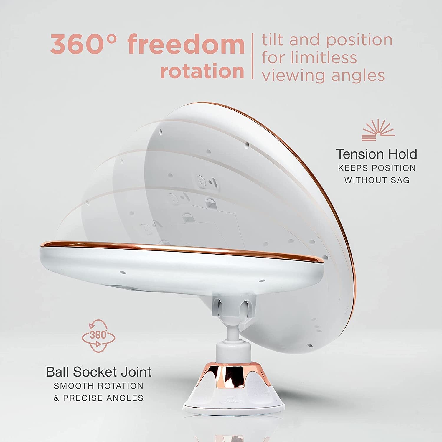 アウトレット】fancii Luna (ルナ) / 10倍拡大鏡 / シルバー