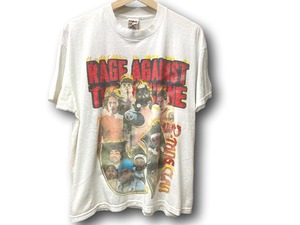 WU-TANG CLAN RAGE AGAINST THE MACHINE TOUR 1997 WHITE XL | BRAND 