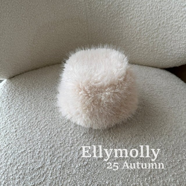 ivory［即納］kids / eskimo fur bucket hat  / elly molly 25winter
