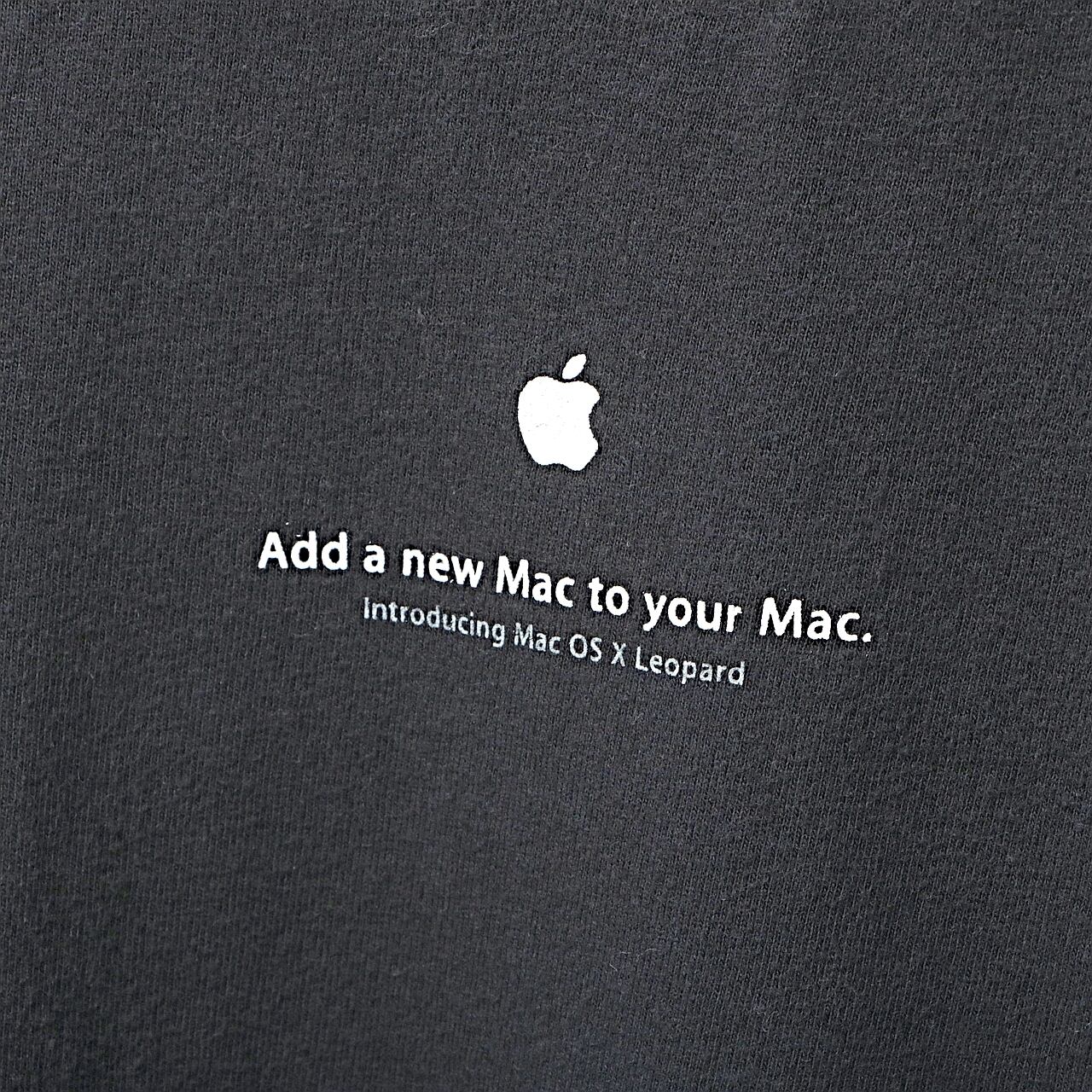 00s Apple Mac OS X マック アップル 企業 Tシャツ 古着 used 00s Apple Mac OS X マック アップル 企業 Tシャツ 古着 used