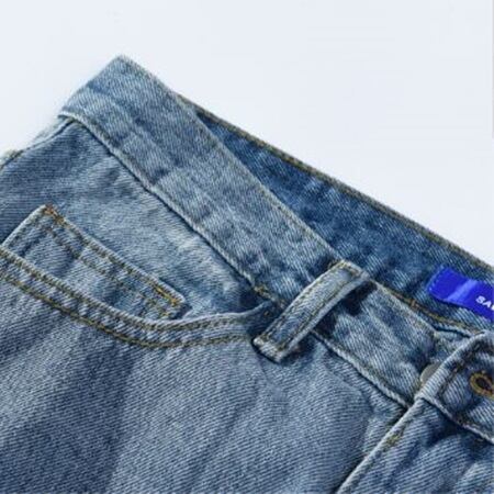 デニム ジーパン ジーンズ カジュアル ダメージ スリム