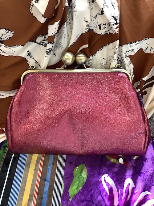 国産 ピッグレザー シャイニー ボルトー Lサイズ レクタングル