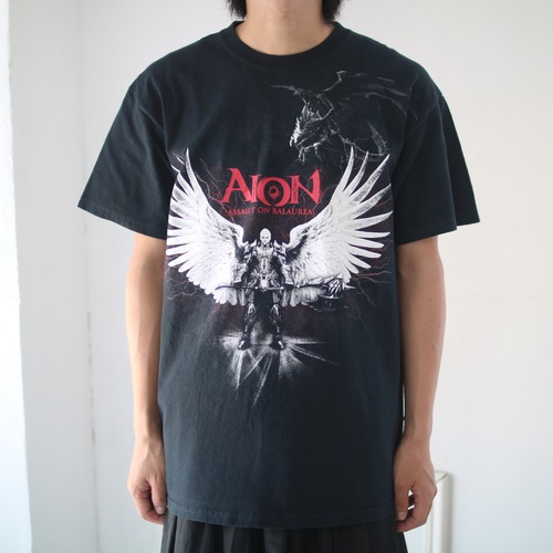 OLD " AION " game design t-shirt black