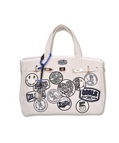 【直営限定ITEM】TYPE-B　マルチワッペンターンロックハンドバッグ　CQ-48507H