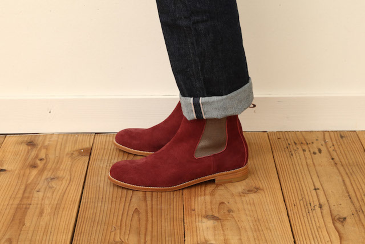 SIDE GORE BOOTS (SUEDE)