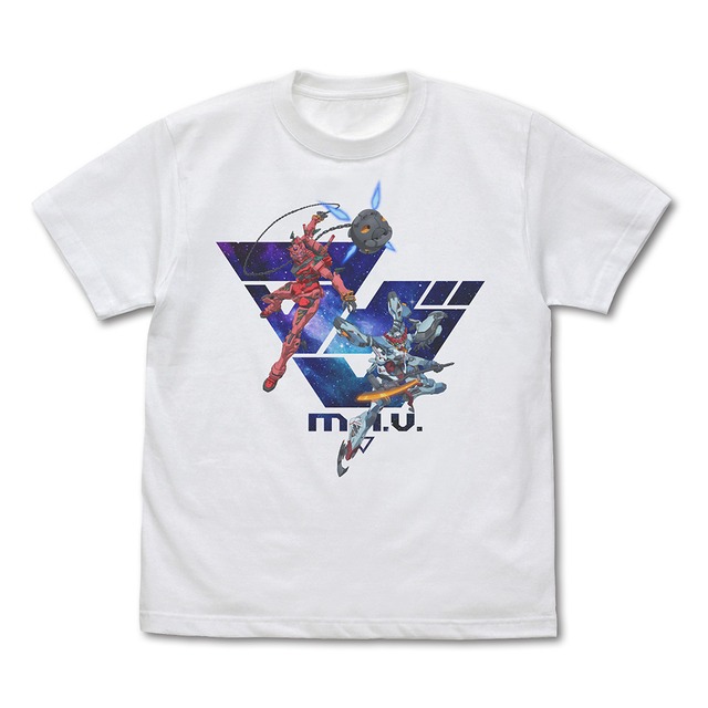 機動戦士Gundam GQuuuuuuX（ジークアクス） 0205-1641 「マヴ」 フルカラーTシャツ/WHITE-S/M/L/XL