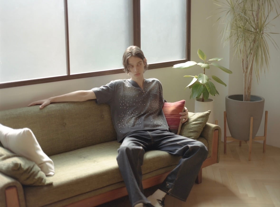 Taiga Igari ブラウン チェック柄 メンズオールインワンサイズM Taiga Igari ブラウン チェック柄 メンズオールインワンMサイズ