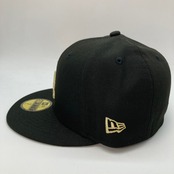 NEW ERA 59FIFTY/5950 ドジャース　LA　ドジャース　ブラック　メタリックゴールド