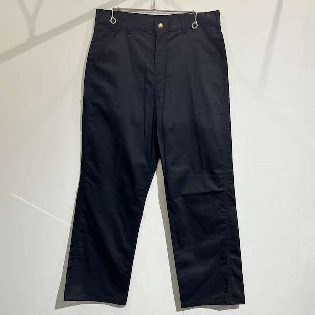 70~80s Lee Cotton Black Peinter Pants Dead Stock 70～80年代 リー コットン ペインターパンツ 黒 デッドストック 希少