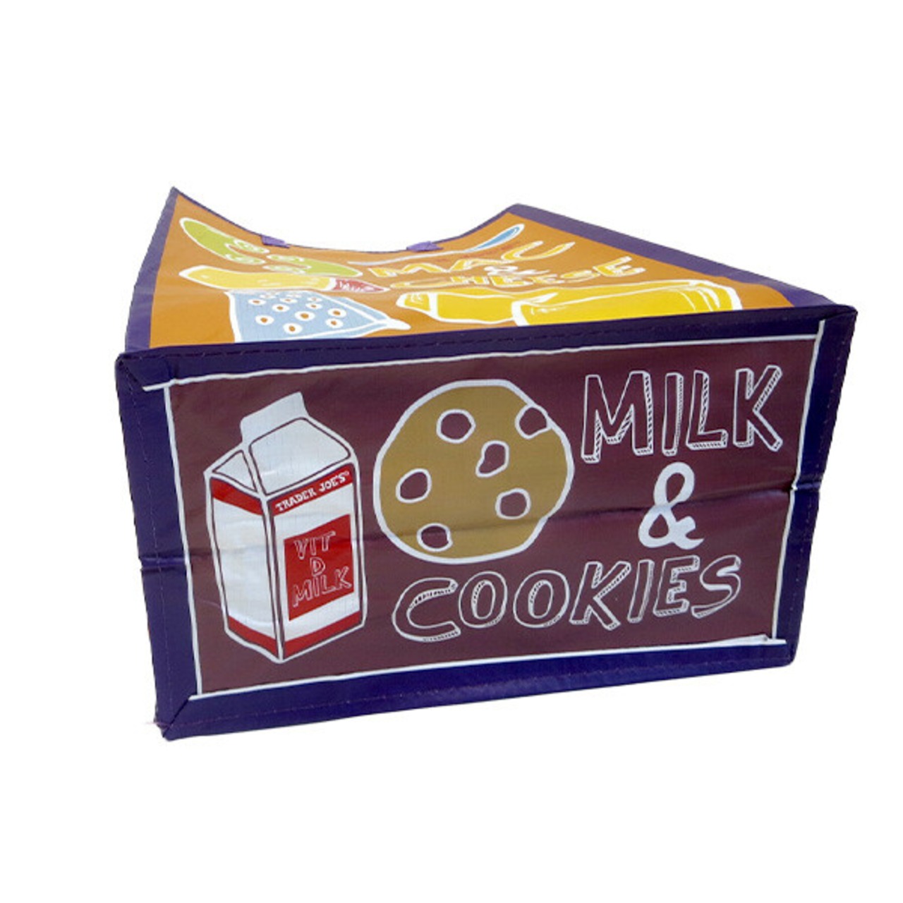 【TRADER JOE'S】 トレーダージョーズ  エコバッグ COMFORT FOOD