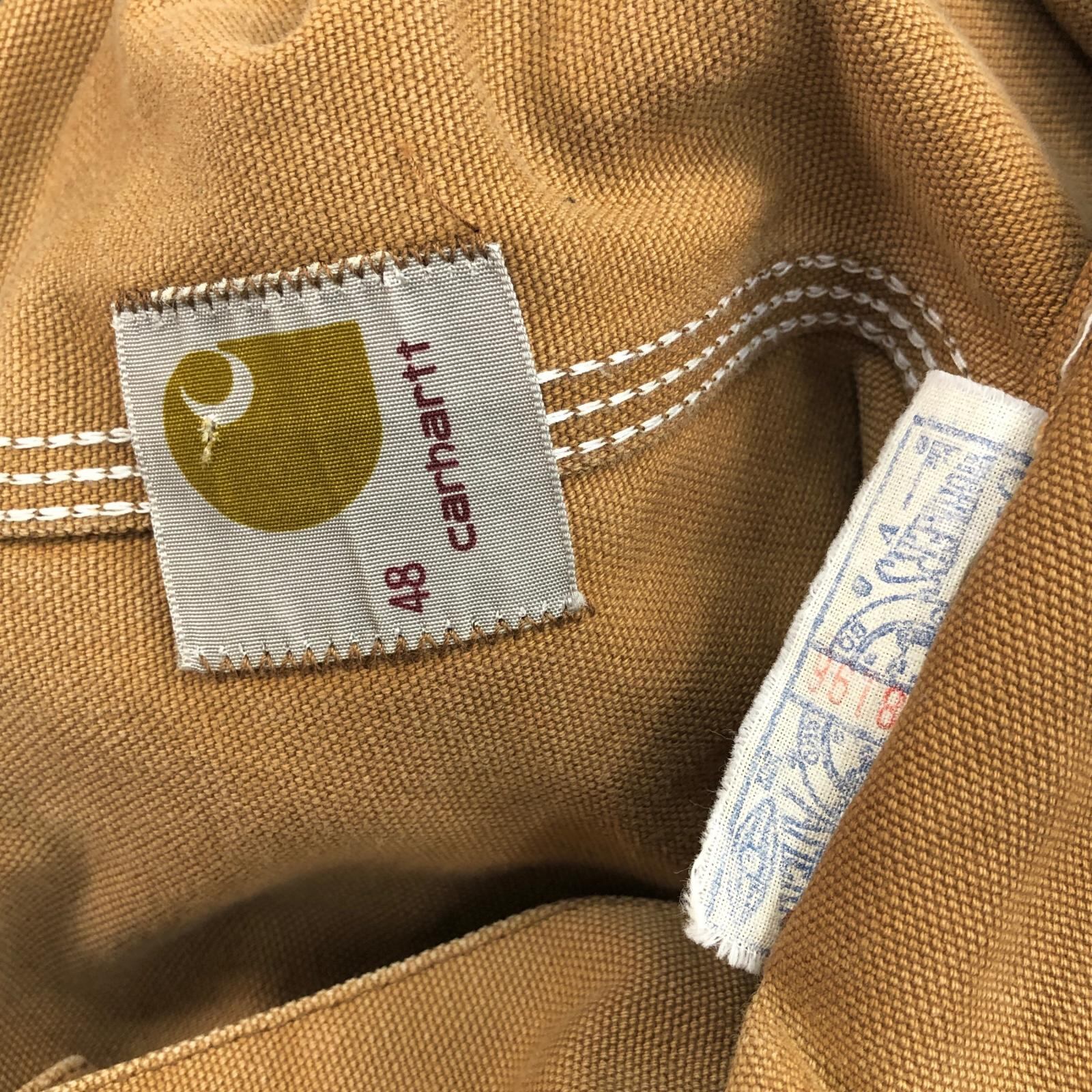 CARHARTT カーハート 70- 80年代 プリントタグ コーデュロイ 切替