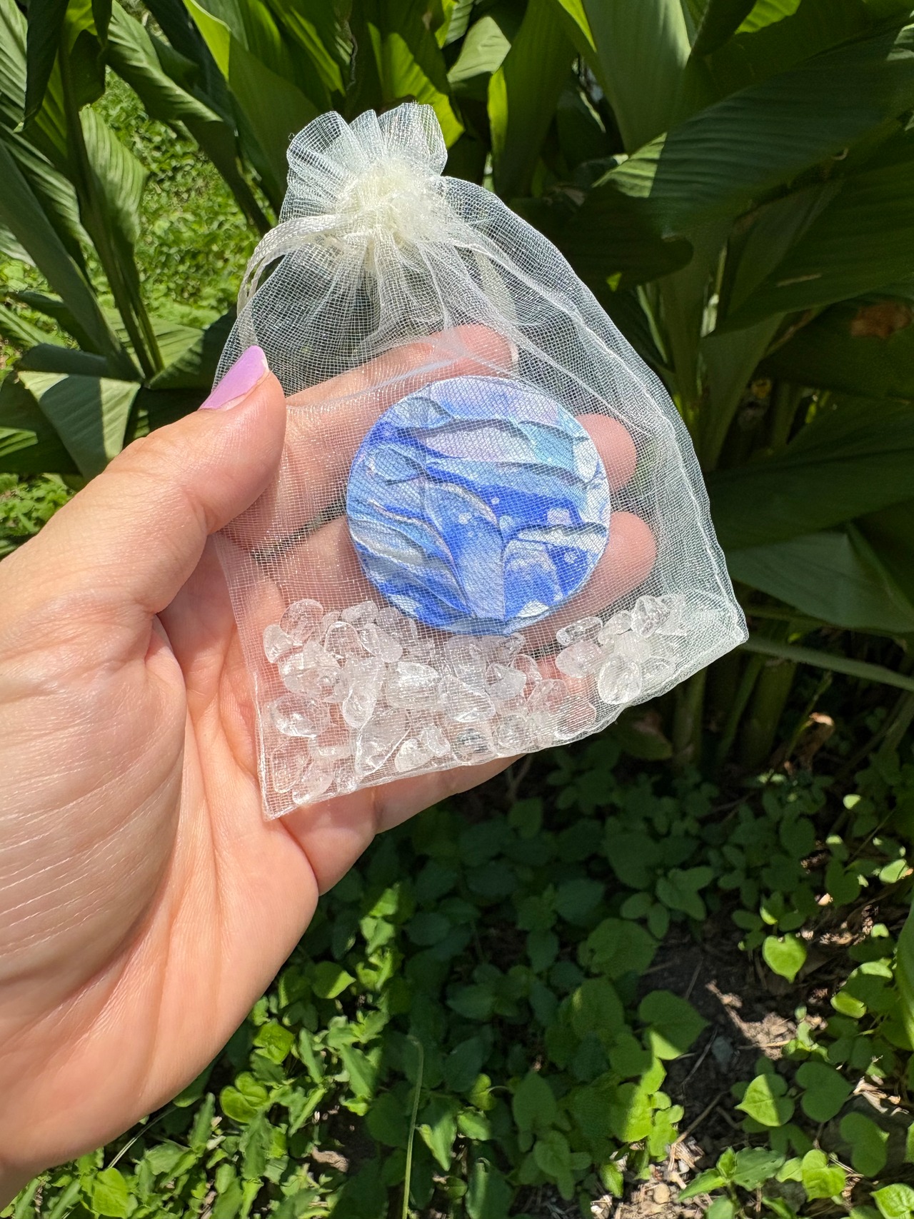 シリウス【丸型お守りアート】