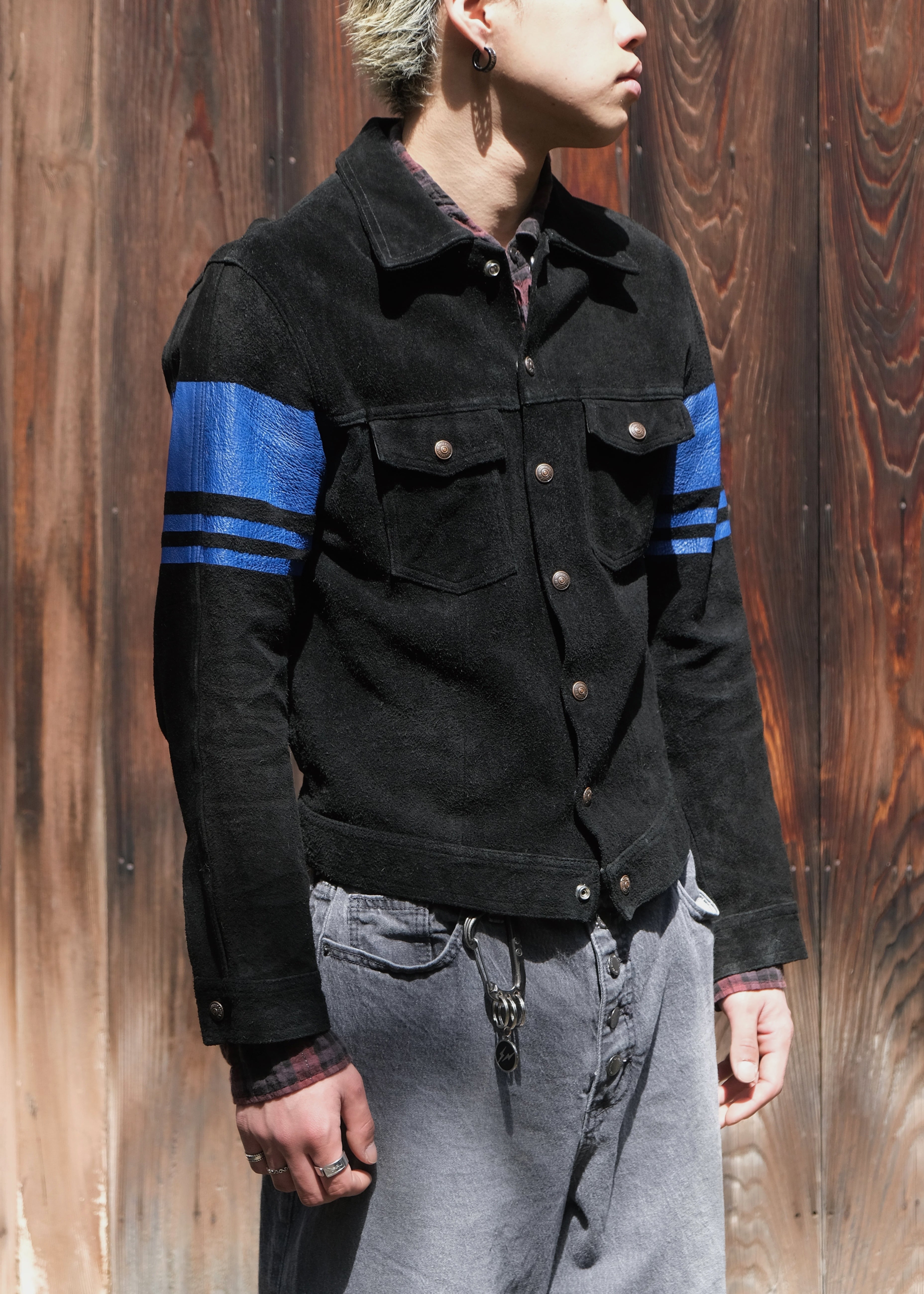 UNDERCOVER 97AW suede tracker jacket | CETTEN