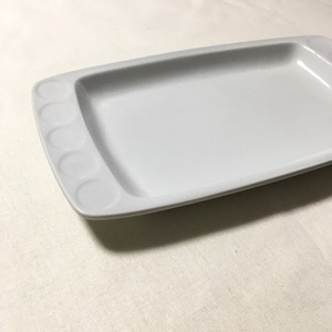 ドイツ DDR ドット柄 スクエアプレート「Duett」