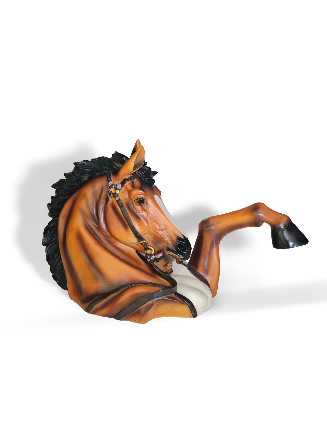 ヴィンテージ雑貨 陶器製 馬のオブジェ