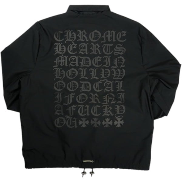 クロムハーツコーチジャケット未使用品XL Size【XL】 CHROME HEARTS クロム・ハーツ RIGGINS FBRC CH PLUS COACH