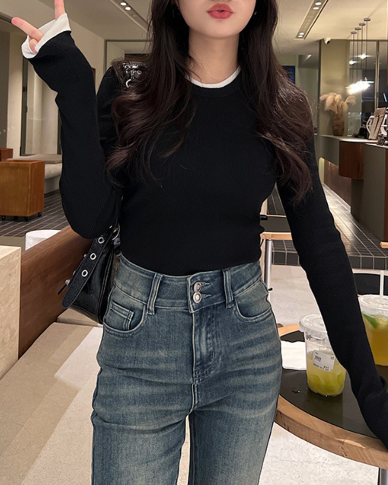 ダブルレイヤーロングスリーブ A0424 - 15