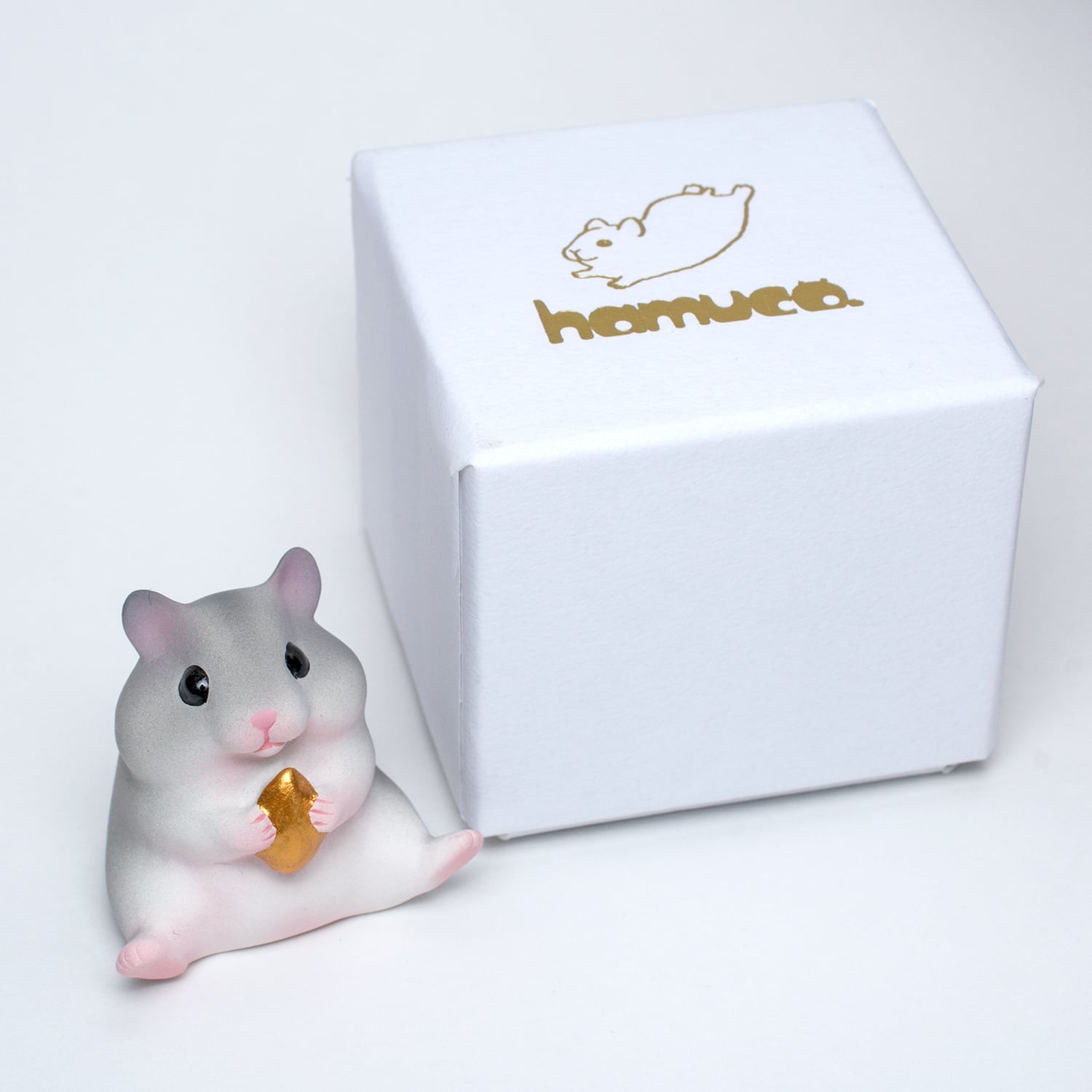 もぐもぐハムスター フィギュア ジャンガリアン