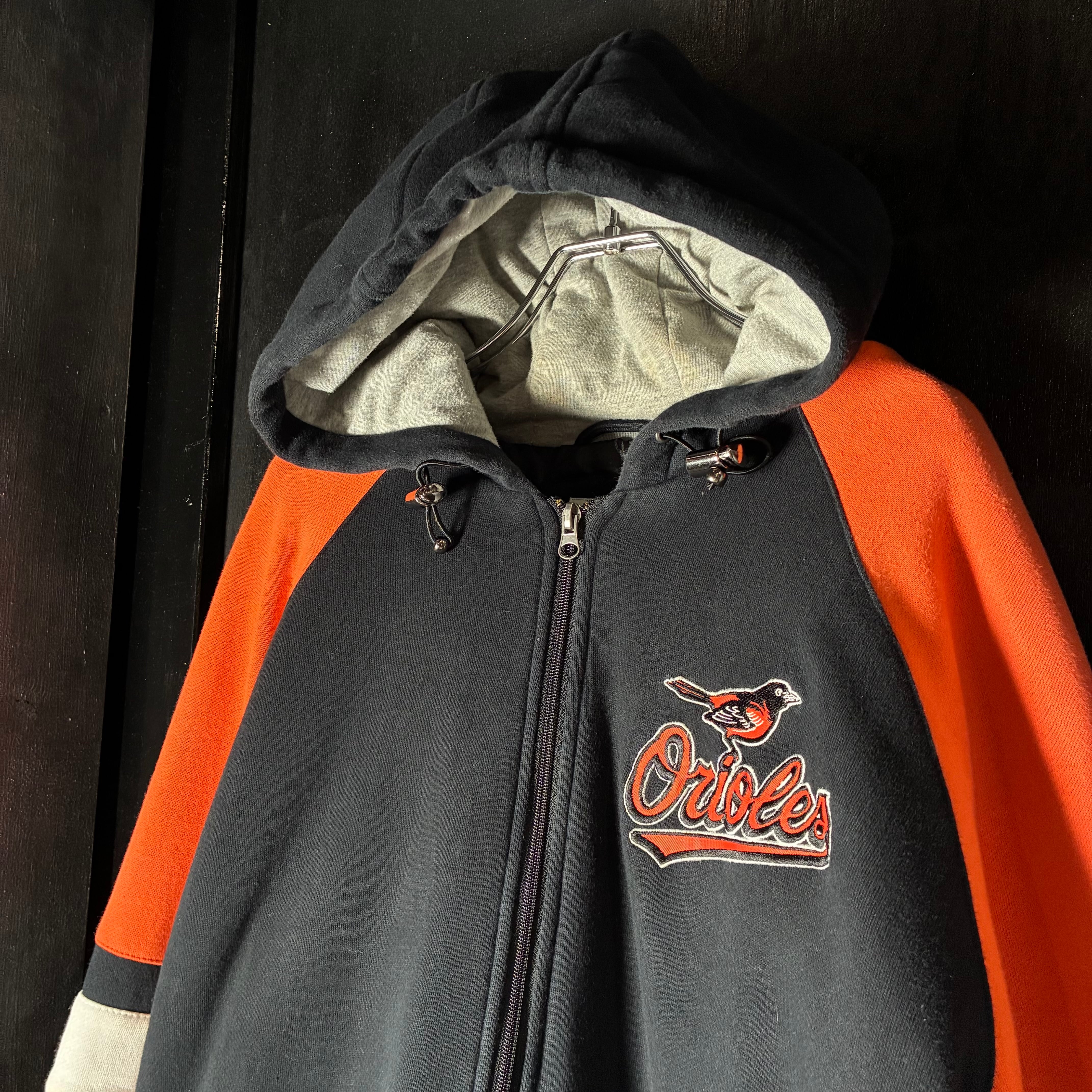 MLB ボルティモア オリオールズ ジップアップパーカー XL | 古着屋 the