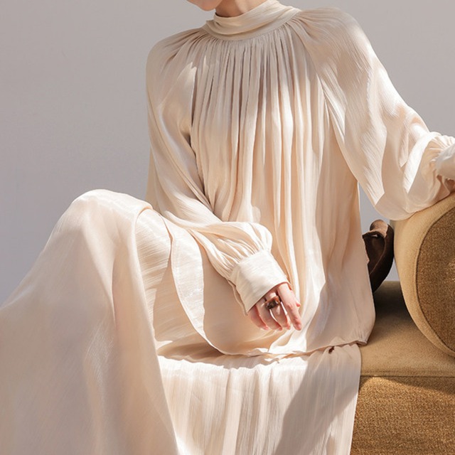 ボウタイエアリーブラウス　JC0246