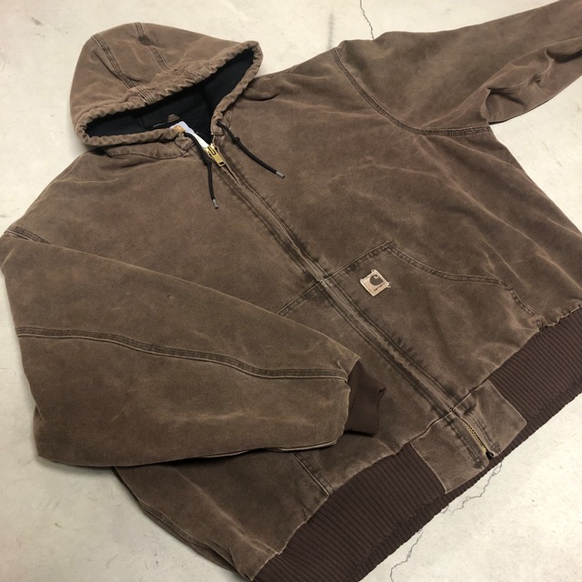 CARHARTT BROWN ACTIVE JACKET MEXICO